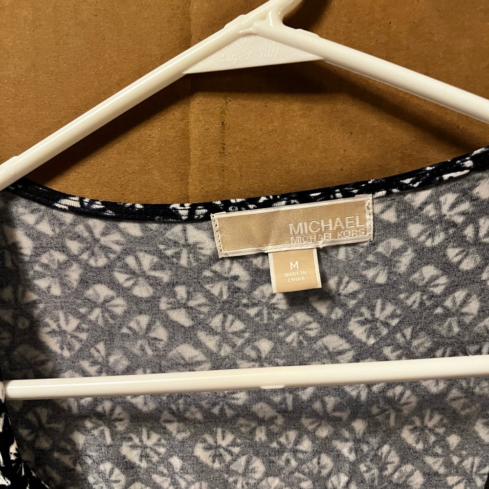 Michael Kors Black and White Top